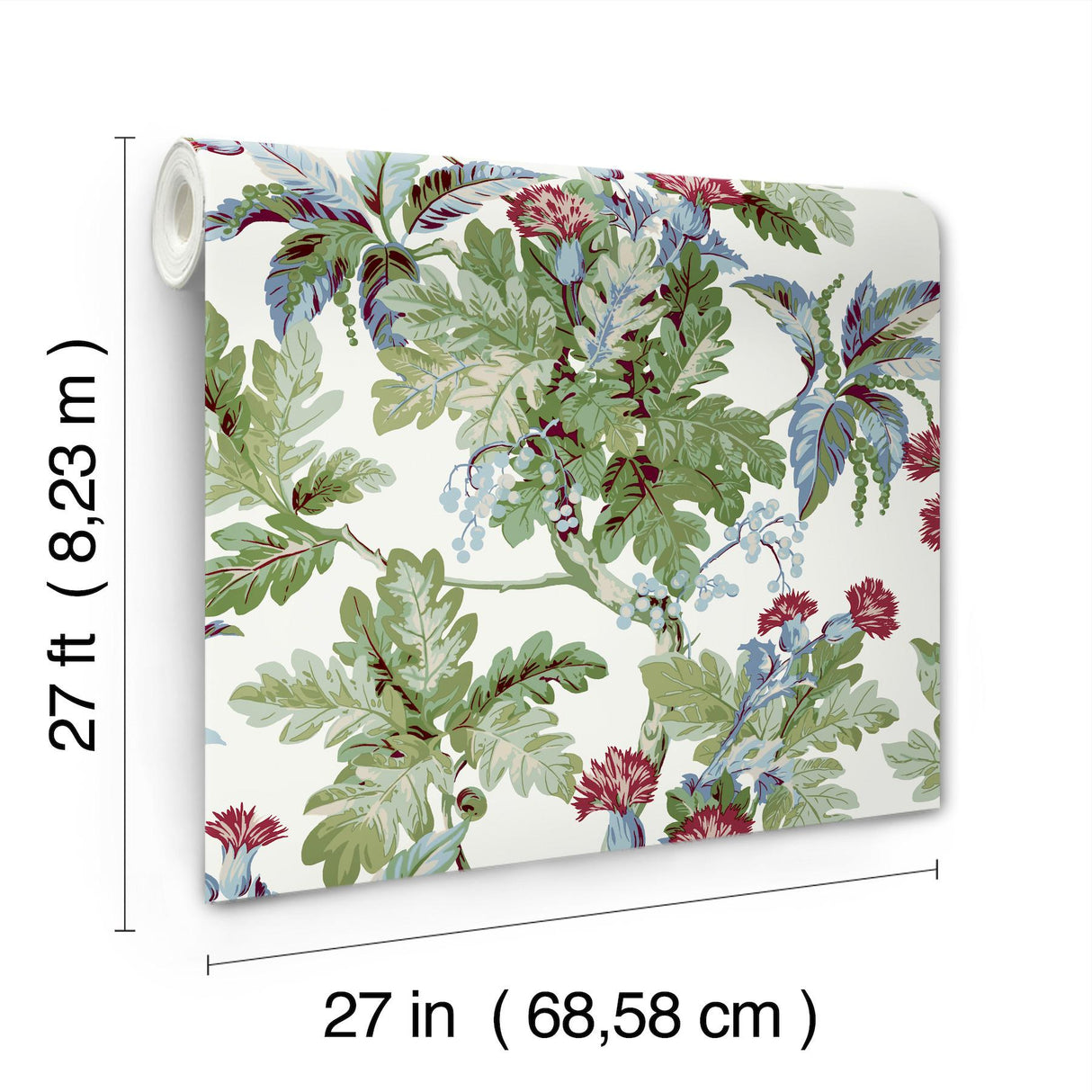 Ronald Redding Designs Briarwood Green Wallpaper