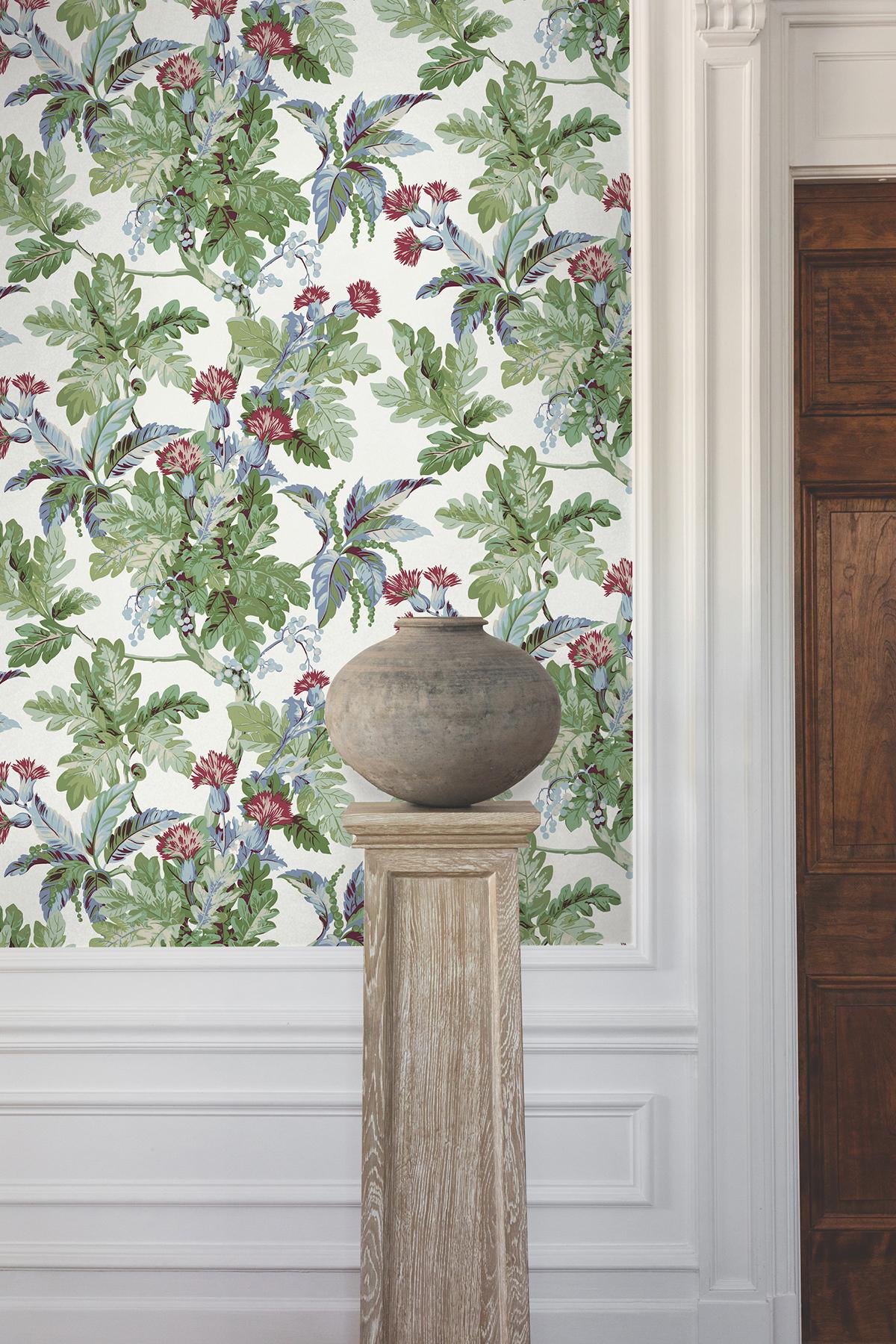 Ronald Redding Designs Briarwood Green Wallpaper
