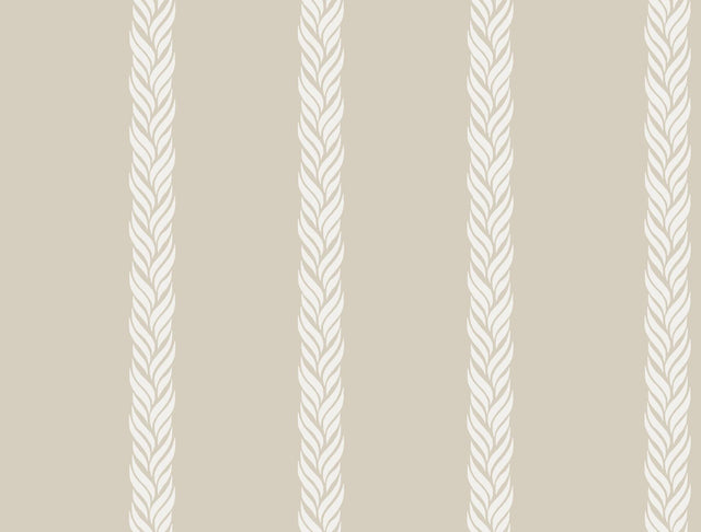 Ronald Redding Designs Braided Stripe Neutral Wallpaper