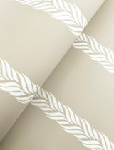 Ronald Redding Designs Braided Stripe Neutral Wallpaper