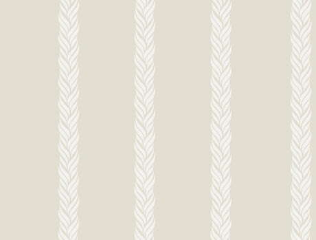 Ronald Redding Designs Braided Stripe Brown Wallpaper