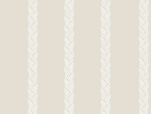 Ronald Redding Designs Braided Stripe Brown Wallpaper