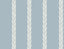 Ronald Redding Designs Braided Stripe Blue Wallpaper