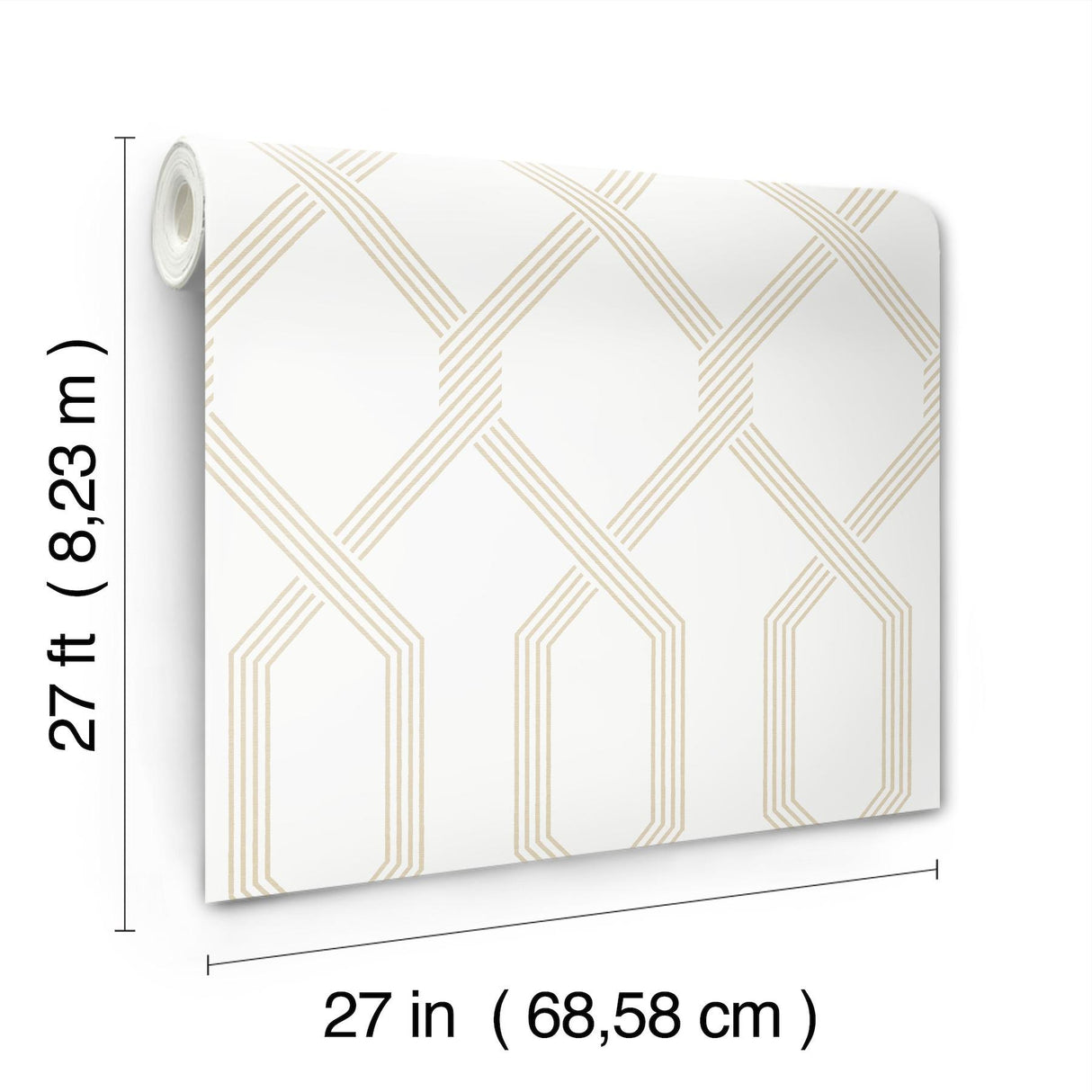 Ronald Redding Designs Palisade Neutral Wallpaper