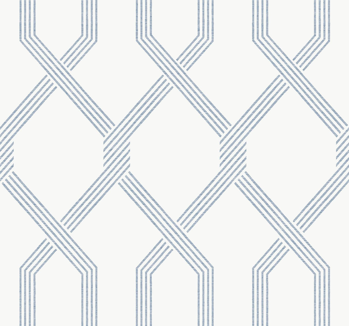 Ronald Redding Designs Palisade Blue Wallpaper