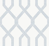 Ronald Redding Designs Palisade Blue Wallpaper