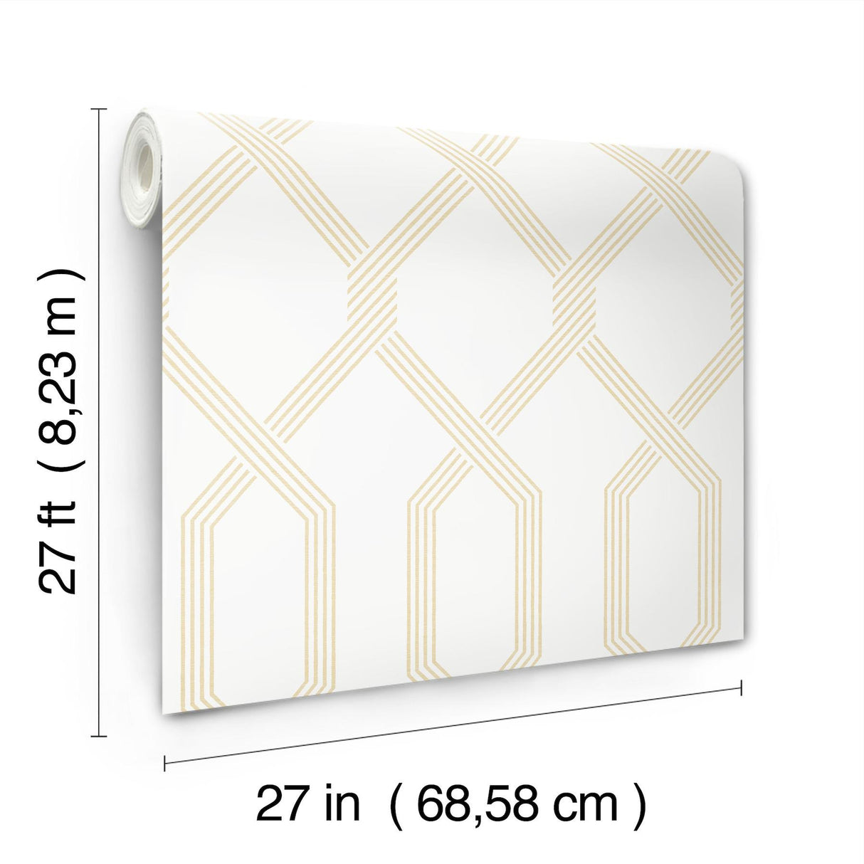 Ronald Redding Designs Palisade Yellow Wallpaper