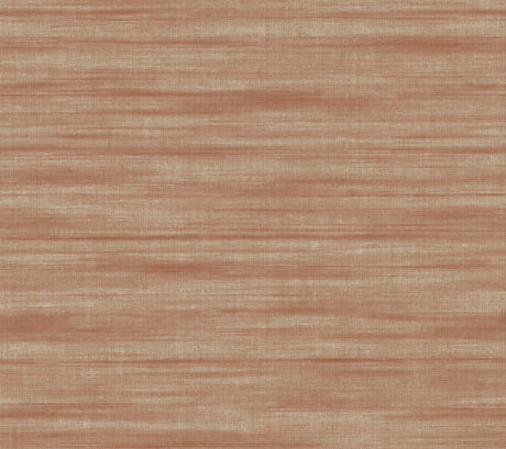 Ronald Redding Designs Brushed Linen Red Wallpaper
