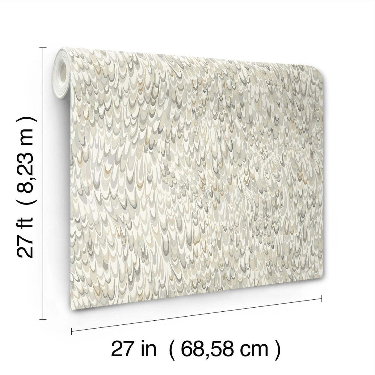 Ronald Redding Designs Aslan Neutral Wallpaper