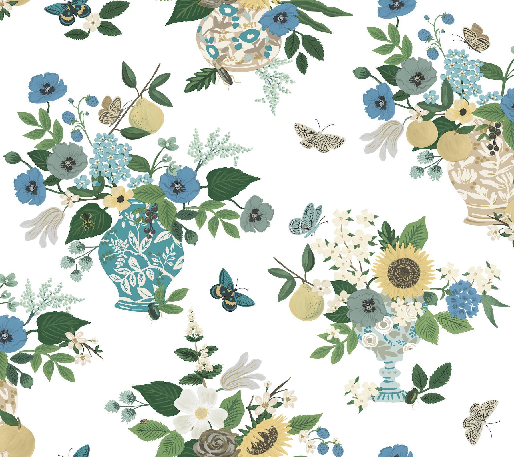 Rifle Paper Co. Flower Studies Wallpaper