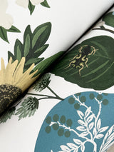Rifle Paper Co. Flower Studies Blue Wallpaper