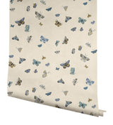 Rifle Paper Co. Butterfly House Beige Wallpaper