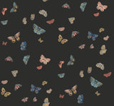 Rifle Paper Co. Butterfly House Black Wallpaper