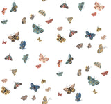 Rifle Paper Co. Butterfly House Blue Wallpaper