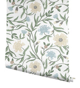 Rifle Paper Co. Aster Green Wallpaper