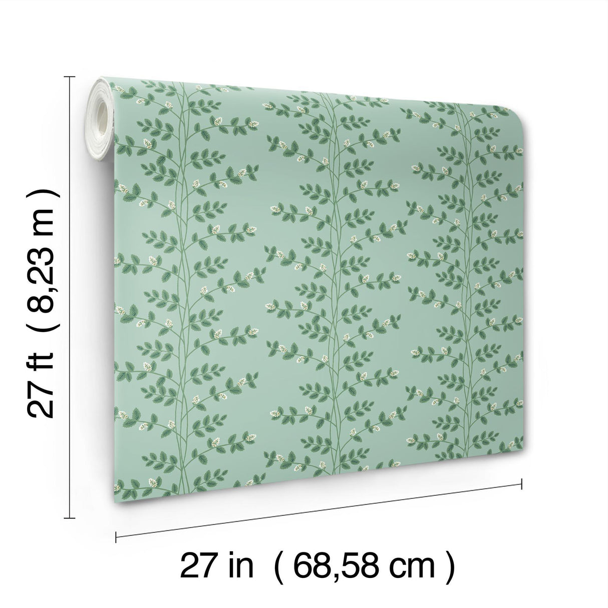 Rifle Paper Co. Climbing Vine Green Wallpaper