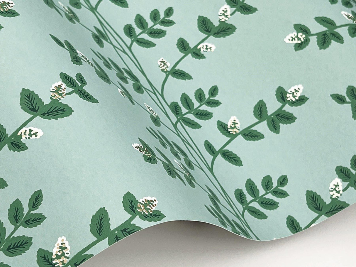 Rifle Paper Co. Climbing Vine Green Wallpaper