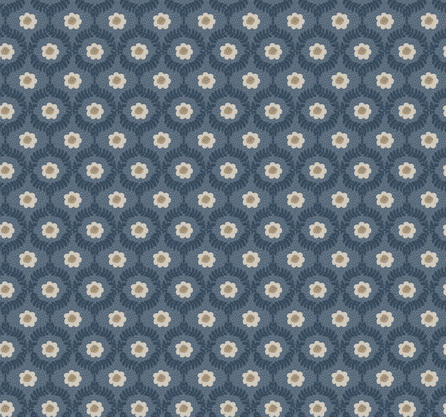 Rifle Paper Co. Emma Blue Wallpaper