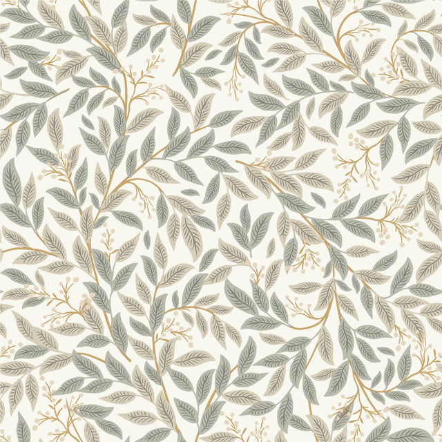 Rifle Paper Co. Willowberry Grey Wallpaper