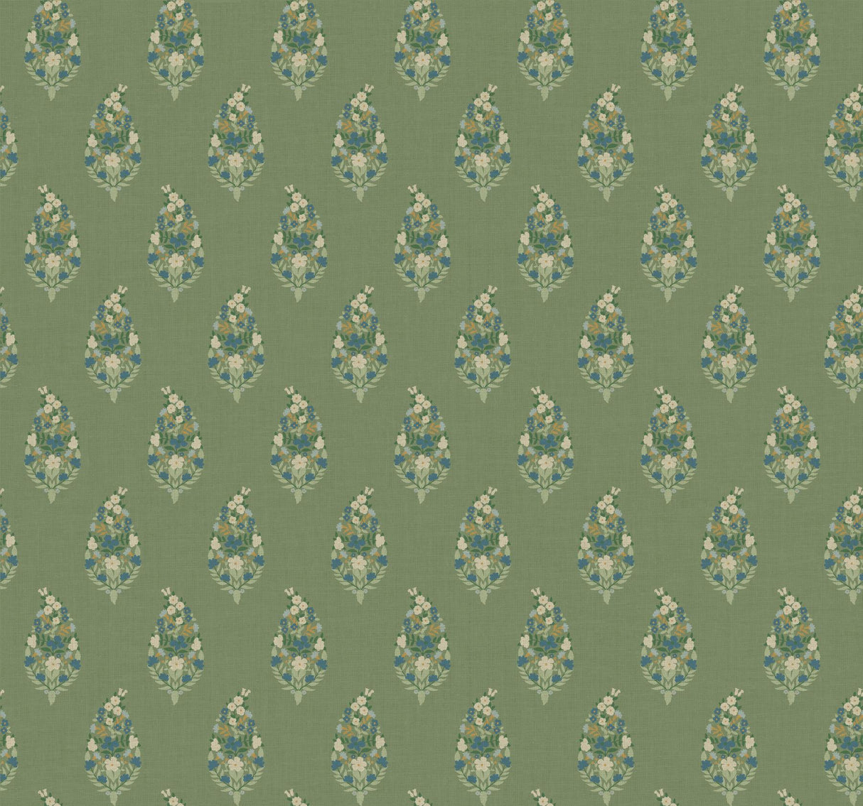 Rifle Paper Co. Paisley Green Wallpaper