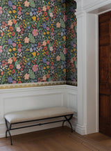 Rifle Paper Co. Blossom Black Wallpaper