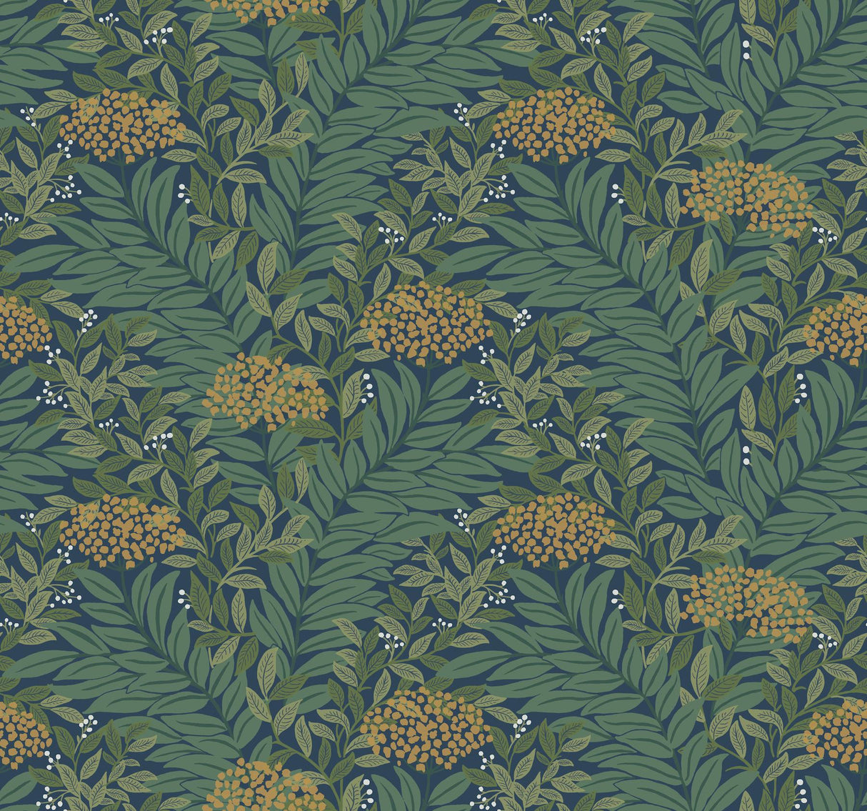 Rifle Paper Co. Highgrove Blue Wallpaper