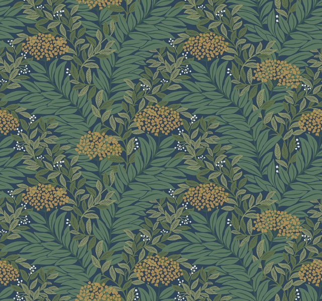 Rifle Paper Co. Highgrove Blue Wallpaper