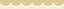 Rifle Paper Co. Scallop Border Yellow Wallpaper