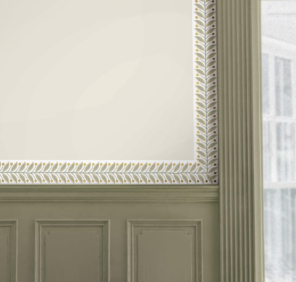 Rifle Paper Co. Garden Border Yellow Wallpaper