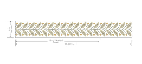 Rifle Paper Co. Garden Border Yellow Wallpaper