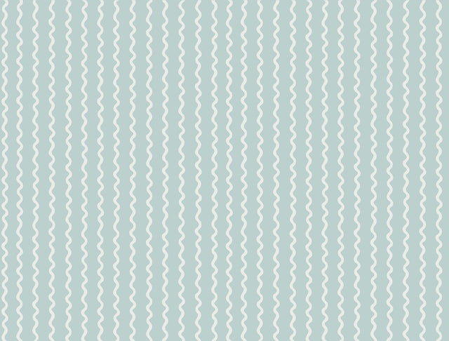 Rifle Paper Co. Rickrack Blue Wallpaper