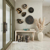 Phillips Collection Cast Petrified Wood Wall Tile Resin Wall Art