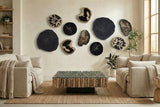 Phillips Collection Cast Petrified Wood Wall Tile Resin Wall Art