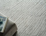 Exquisite Rugs Crescendo Handmade Handloomed Bamboo Silk 5328 Silver 10' x 14' Area Rug