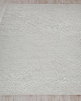 Exquisite Rugs Crescendo Handmade Handloomed Bamboo Silk 5328 Silver 6' x 9' Area Rug