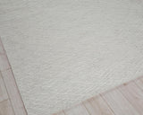 Exquisite Rugs Crescendo Handmade Handloomed Bamboo Silk 5328 Silver 14' x 18' Area Rug