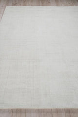 Exquisite Rugs Manhattan Handmade Handloomed Polyester 5960 Ivory 8' x 10' Area Rug