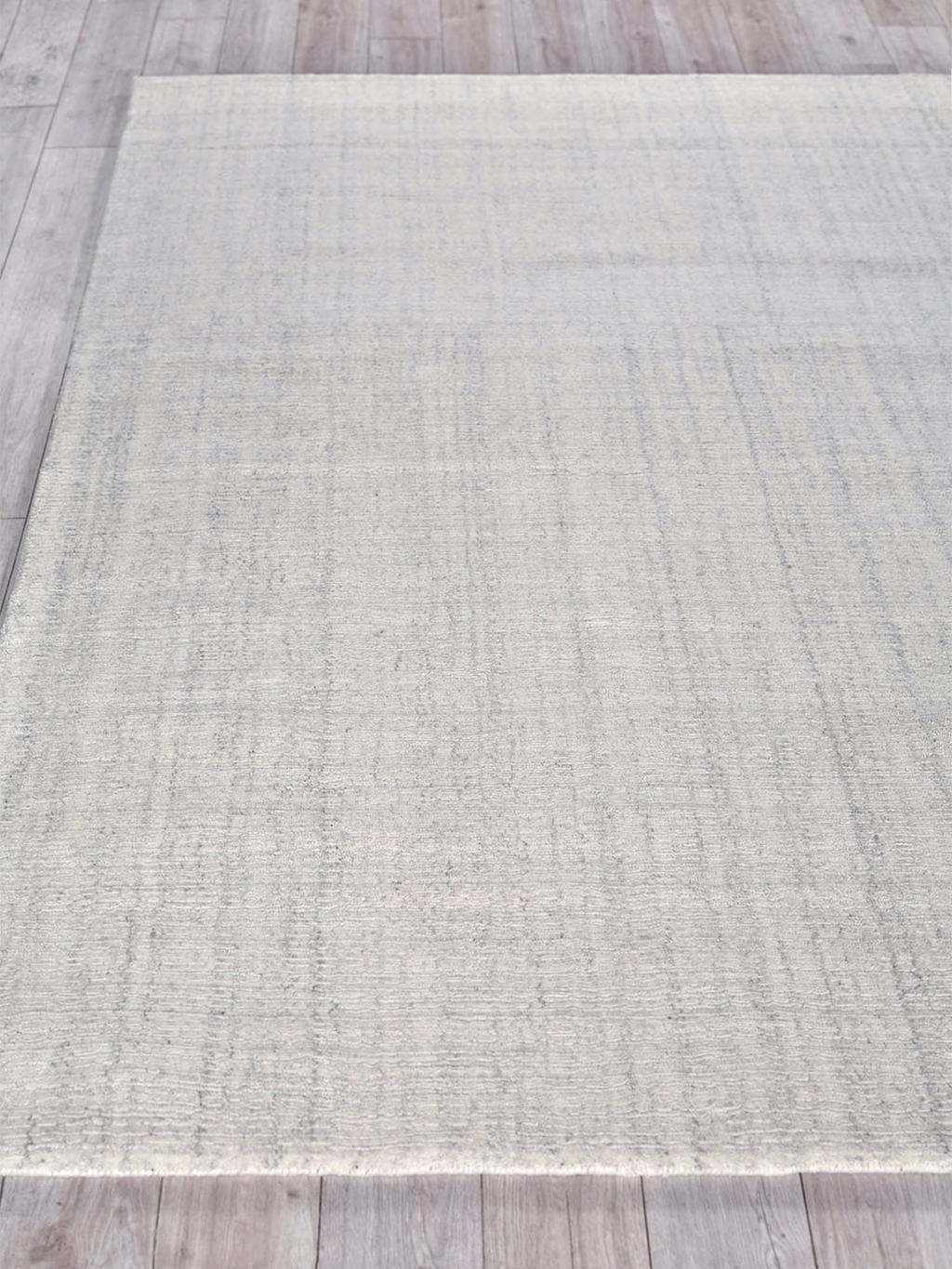 Exquisite Rugs Alpine Handmade Handloomed New Zealand Wool 5969 Ivory/Ivory 10' x 14' Area Rug