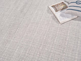 Exquisite Rugs Alpine Handmade Handloomed New Zealand Wool 5966 Silver/Ivory 12' x 9' Area Rug
