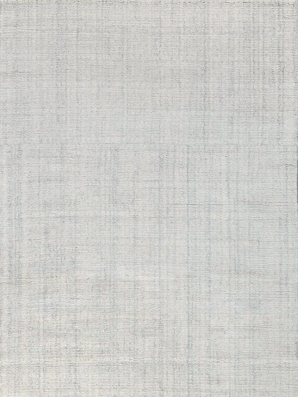 Exquisite Rugs Alpine Handmade Handloomed New Zealand Wool 5969 Ivory/Ivory 8' x 10' Area Rug