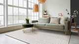 Exquisite Rugs Alpine Handmade Handloomed New Zealand Wool 5970 Light Beige/Ivory 3' x 2' Area Rug