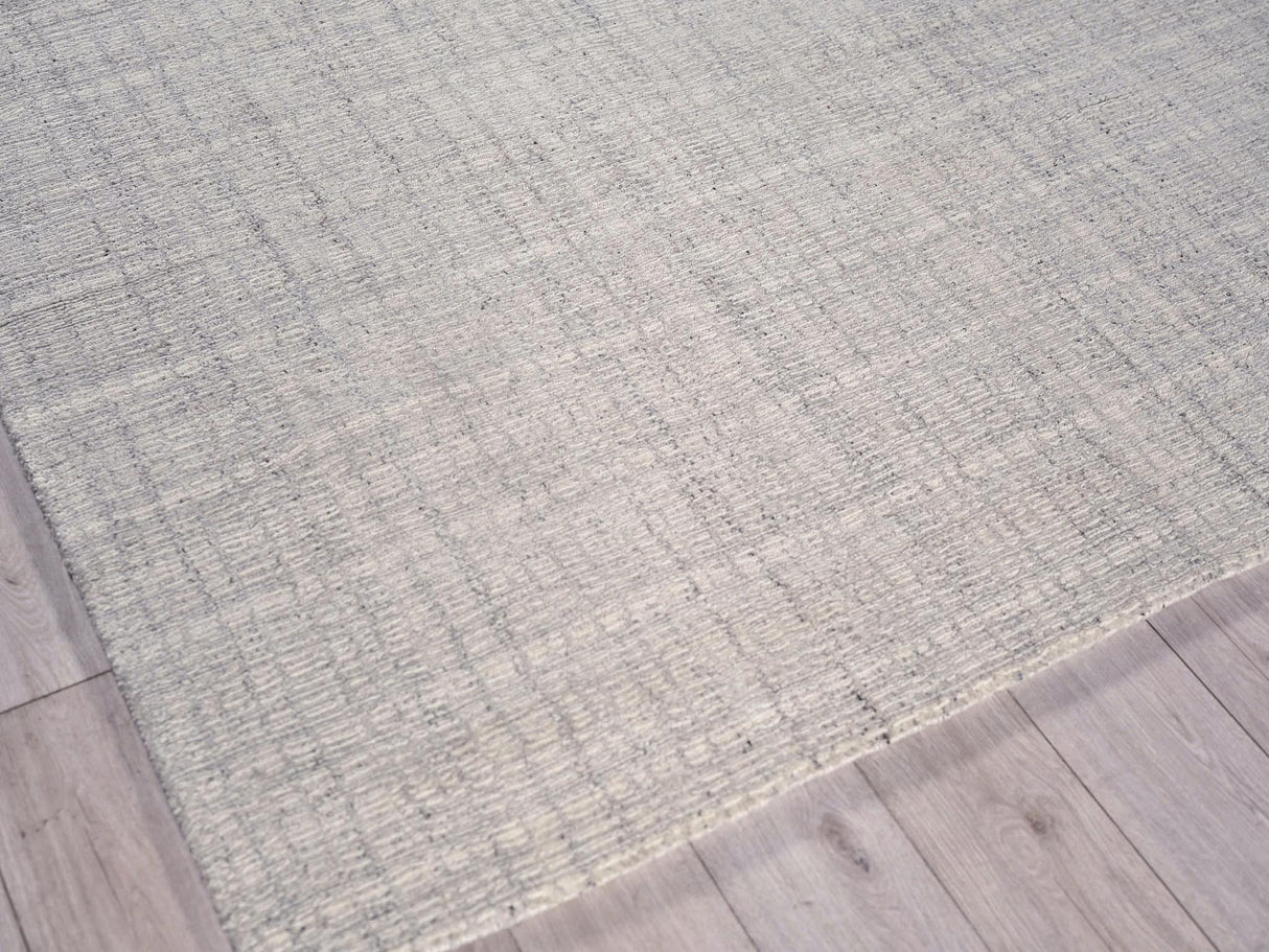 Exquisite Rugs Alpine Handmade Handloomed New Zealand Wool 5971 Taupe/Ivory 8' x 10' Area Rug