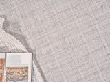 Exquisite Rugs Alpine Handmade Handloomed New Zealand Wool 5971 Taupe/Ivory 8' x 10' Area Rug