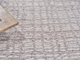 Exquisite Rugs Alpine Handmade Handloomed New Zealand Wool 5984 Gray/Ivory 9' x 12' Area Rug