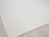 Exquisite Rugs Pavia Modern Handmade Silky Nylon 6757 White 9' x 12' Area Rug