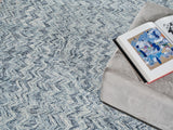 Exquisite Rugs Veneta Handmade Hand-tufted New Zealand Wool on Canvas 6772 Blue 5' x 8' Area Rug