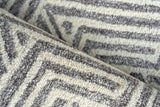 Exquisite Rugs Naturals Handmade Hand-tufted New Zealand Wool on Canvas 6782 Gray/Ivory 8' x 10' Area Rug