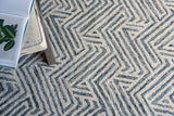 Exquisite Rugs Naturals Handmade Hand-tufted New Zealand Wool on Canvas 6784 Charcoal 8' x 10' Area Rug