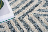 Exquisite Rugs Naturals Handmade Hand-tufted New Zealand Wool on Canvas 6784 Charcoal 8' x 10' Area Rug