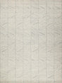 Exquisite Rugs Kascata Handmade Hand-tufted New Zealand Wool on Canvas 6786 Silver/Ivory 2' x 3' Area Rug